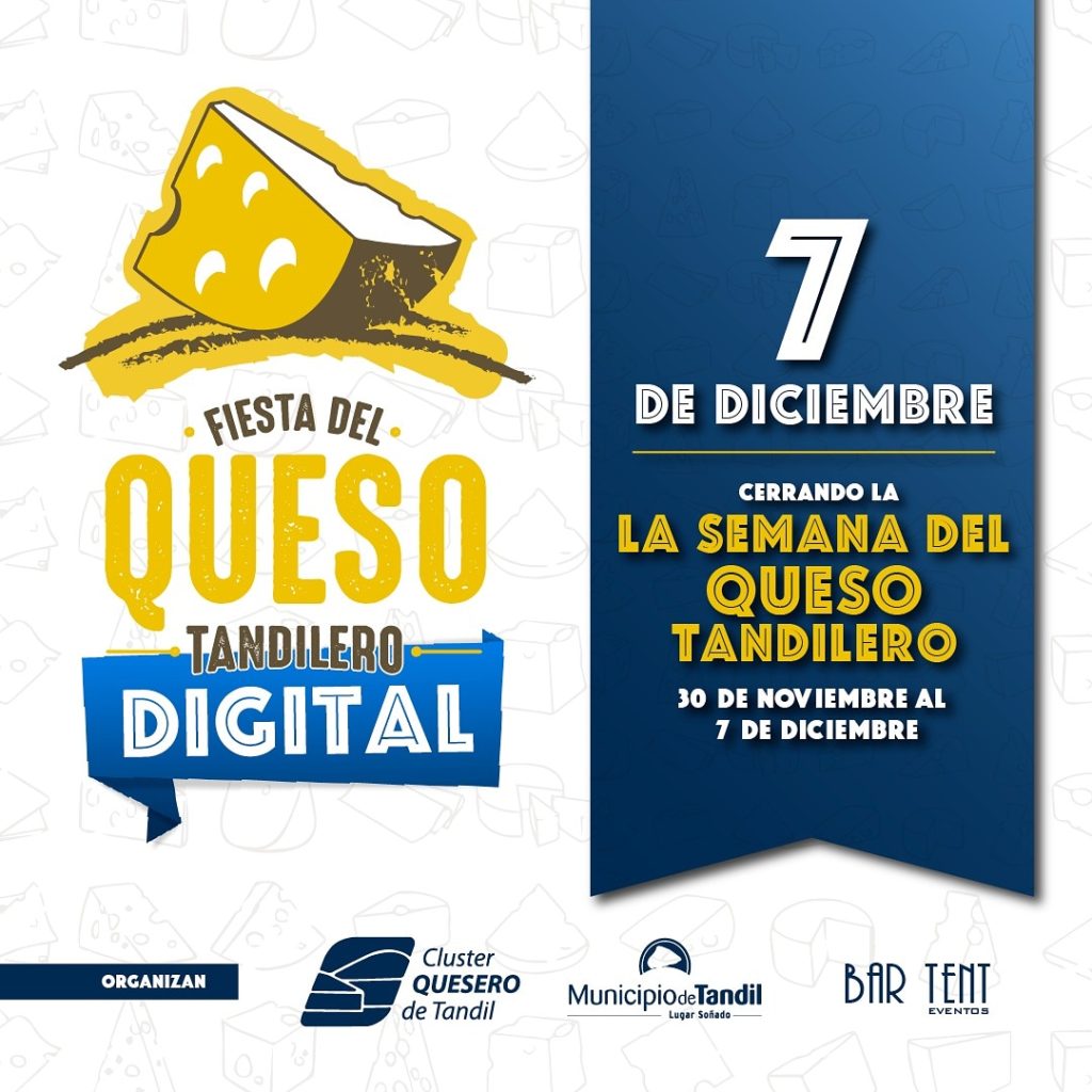 Este año la Fiesta del Queso Tandilero será virtual y cerrará la ...